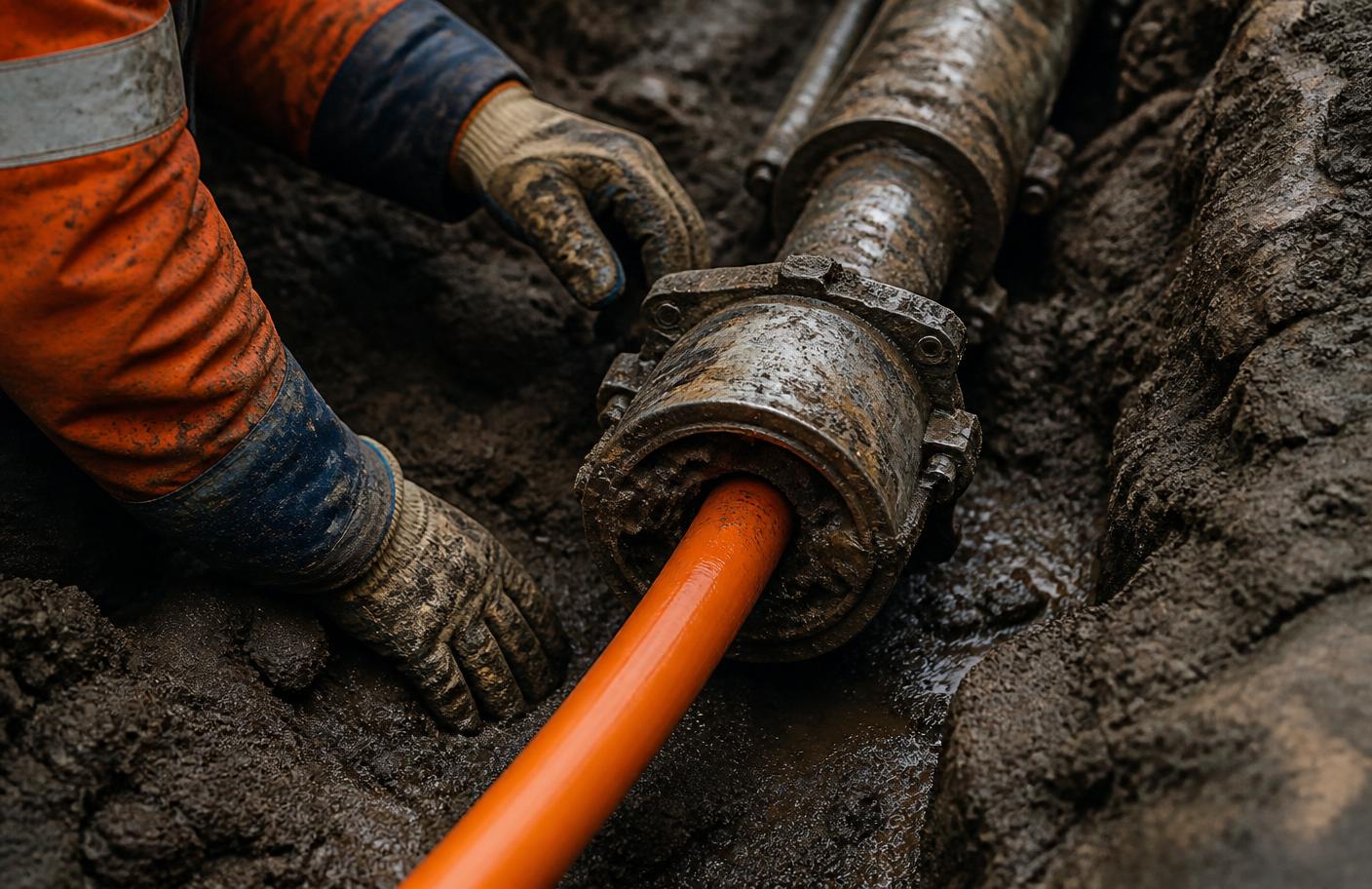 Underground utility construction